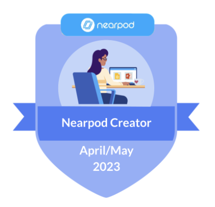 April/May Badge Nearpod Creator