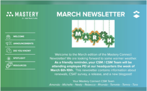 March MC Newsletter